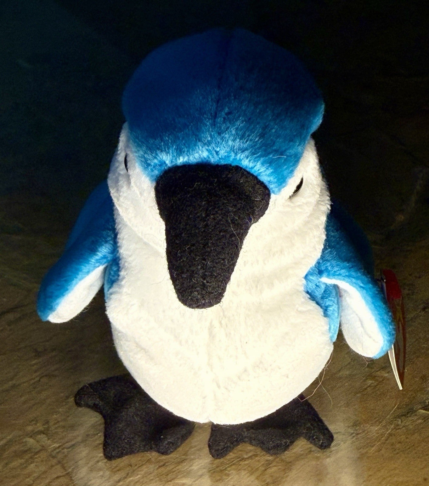 Ty Rocket The Blue Jay Beanie Baby Plush Toy