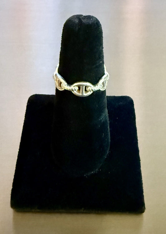 Sterling Silver Ring Size 8.25