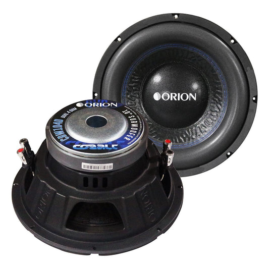 Orion Cobalt CBW104D 10" Dual Voice Coil 4-Ohm - 300W RMS / 1200W MAX Subwoofer