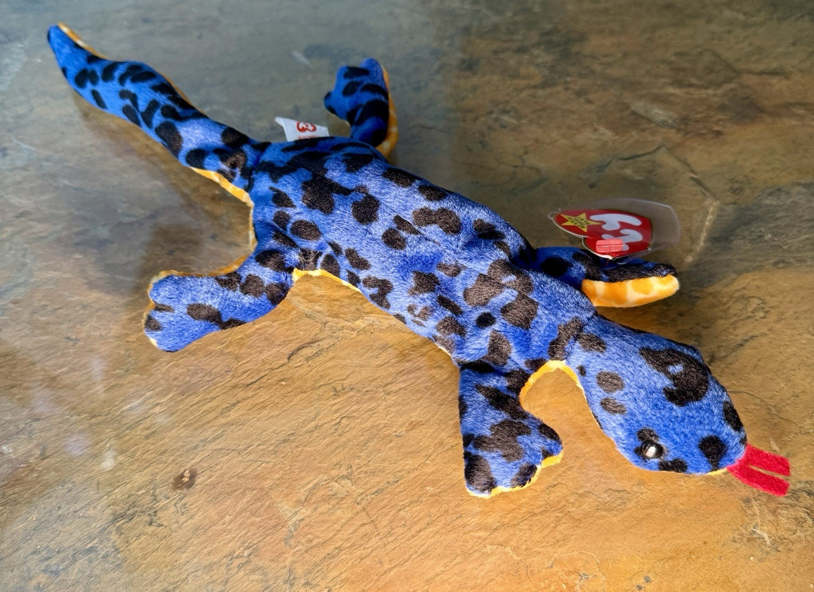 1995 Original Ty Beanie Baby- Lizzy the Lizard