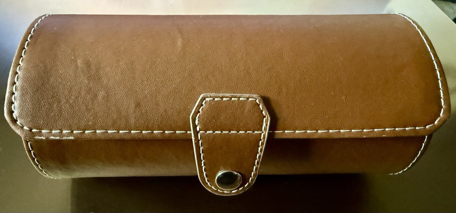 Portable Watch Storage Box Slot Organizer for Display Travel