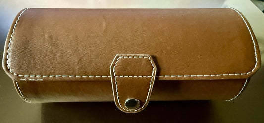 Portable Watch Storage Box Slot Organizer for Display Travel