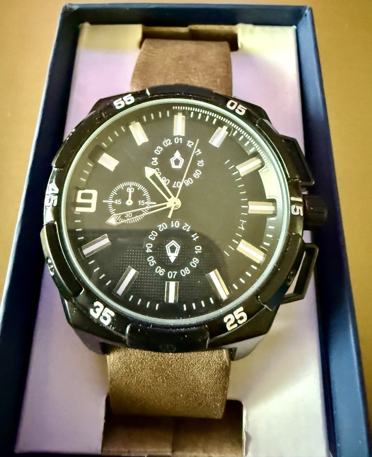 Signum Suisse Men's Chrono Analog Watch 