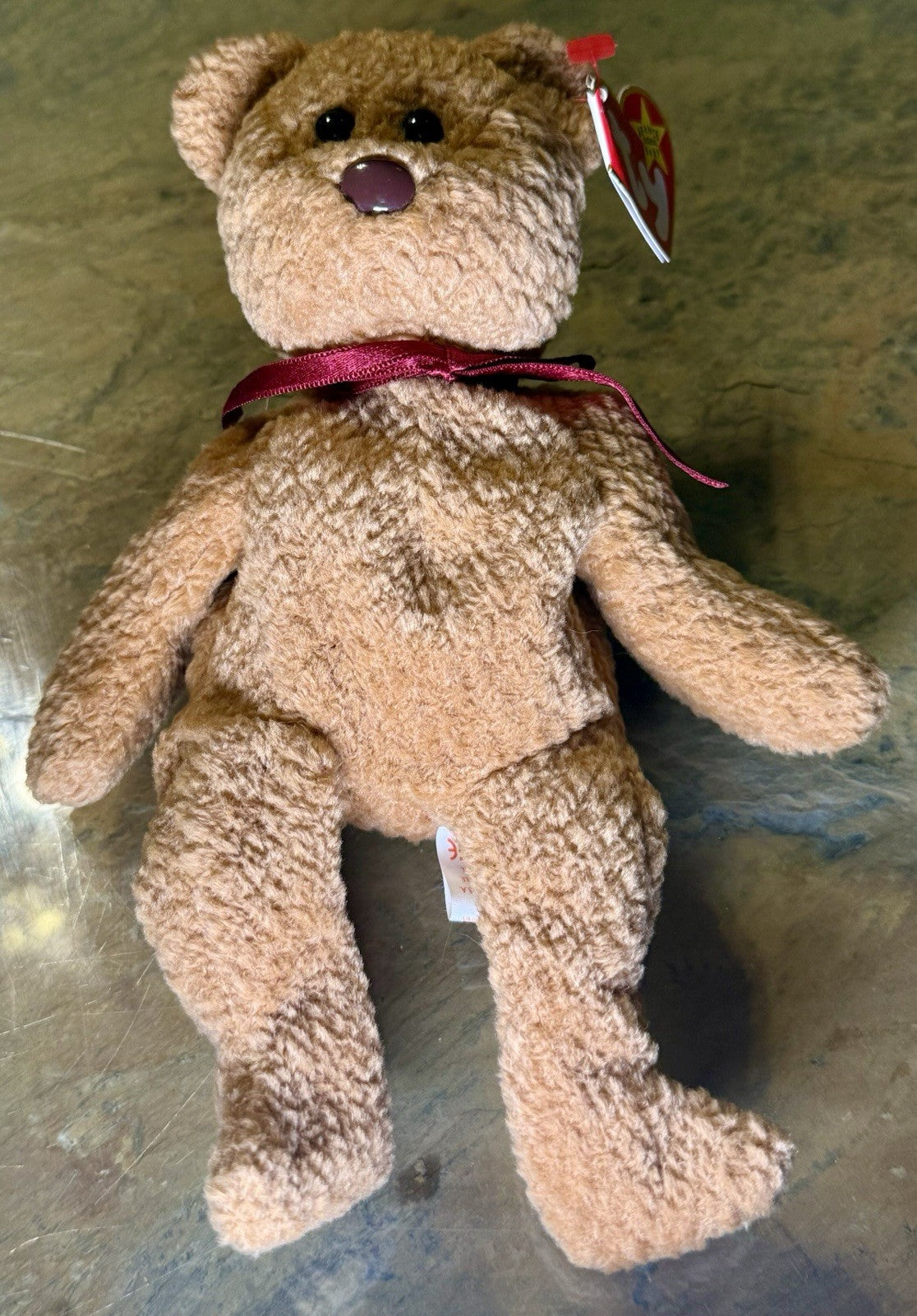 Ty Curly the Bear Beanie Baby