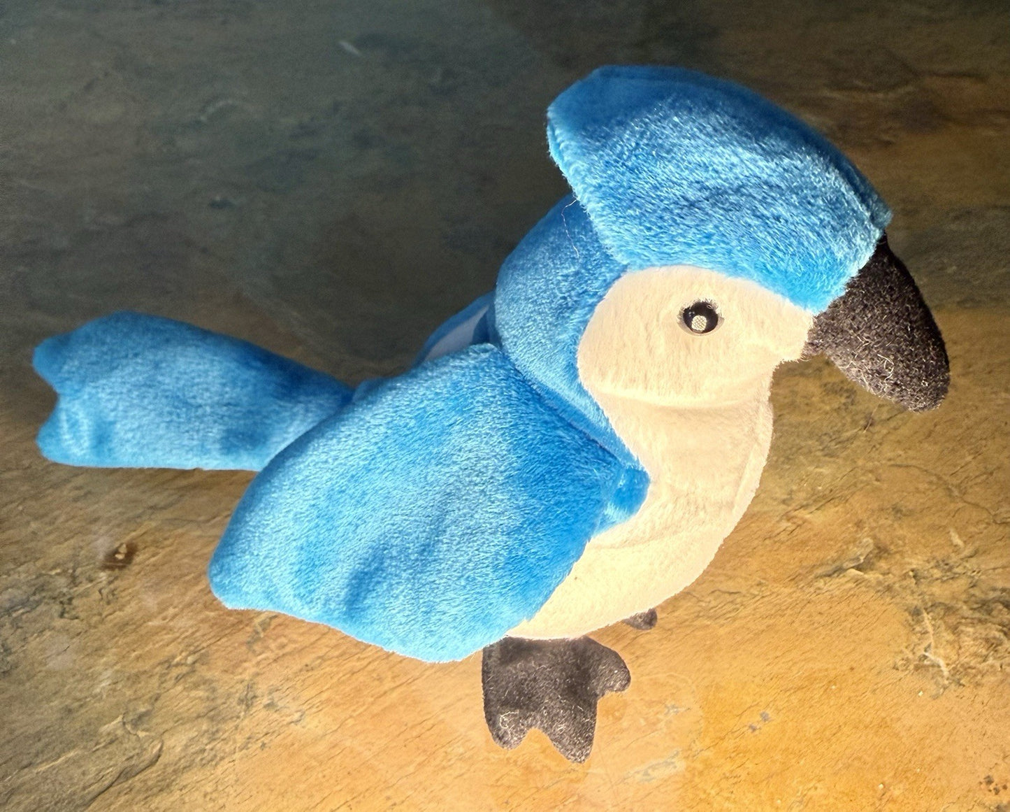 Ty Rocket The Blue Jay Beanie Baby Plush Toy