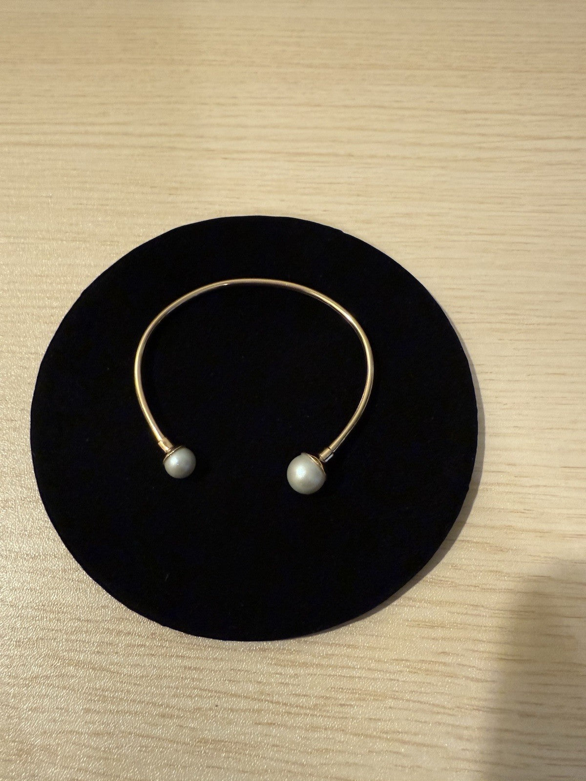 Alex and Ani Sterling Silver Pear Cuff  Bracelet