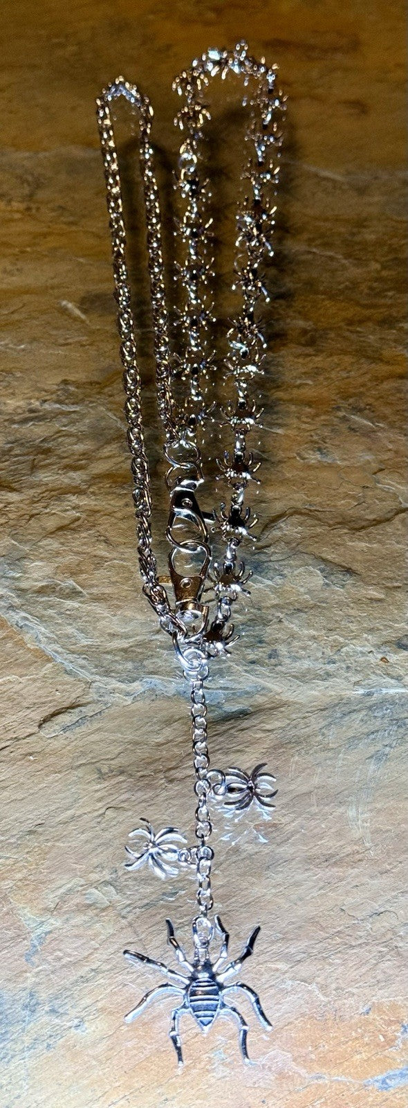Stainless Steel Spider Wallet Chain
