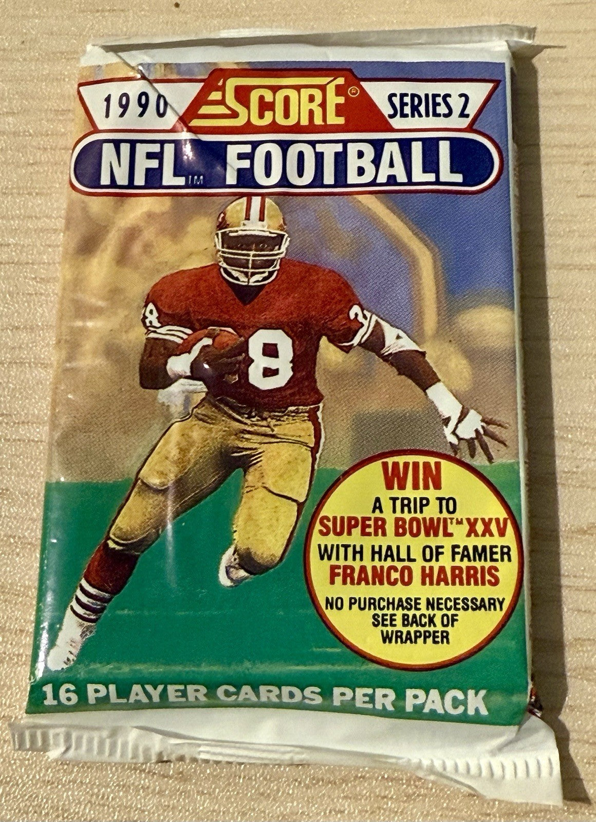 1990 Score NFL Football Series 2 Trading Card Pack
