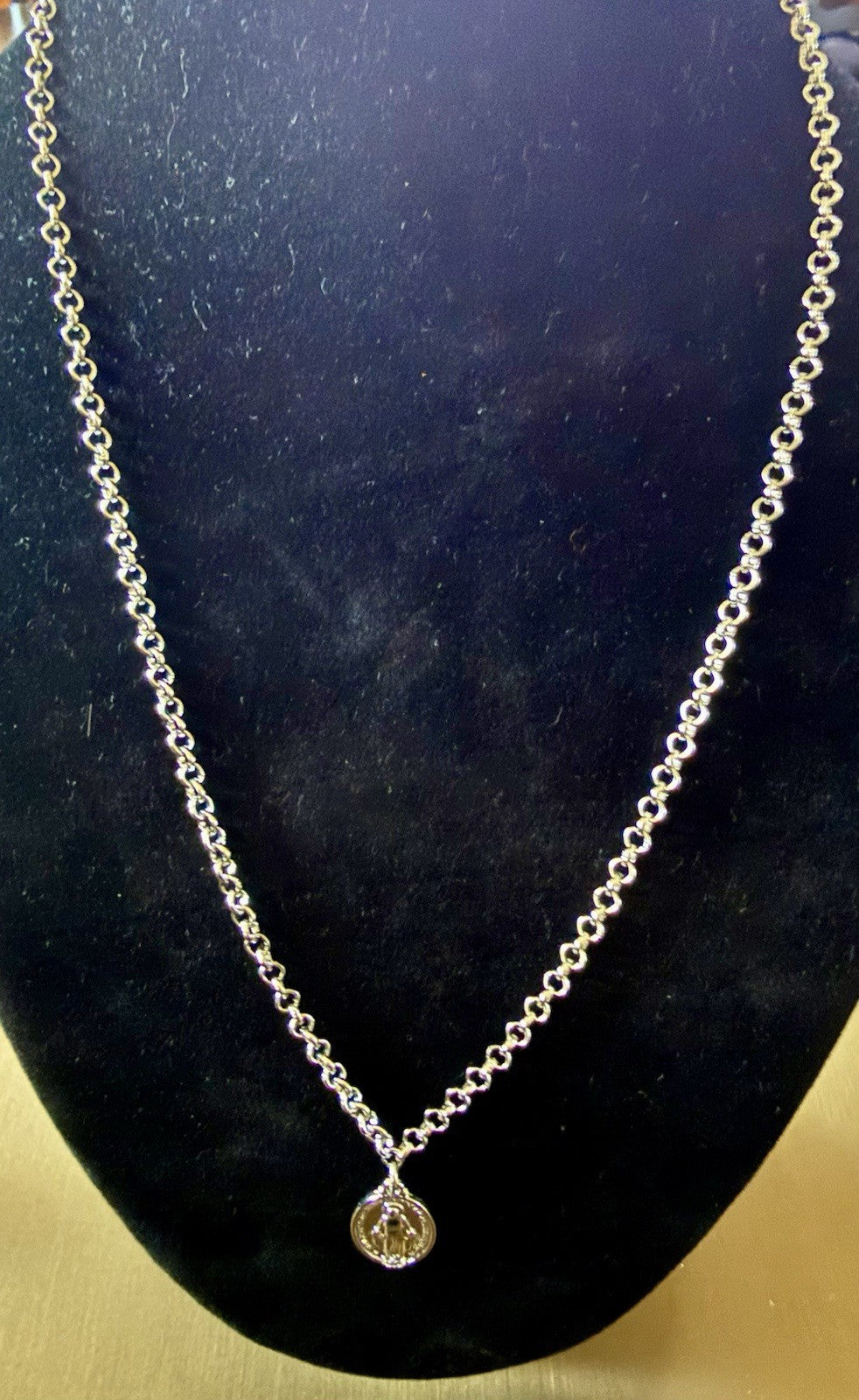 Miraculous Medal pendant And chain