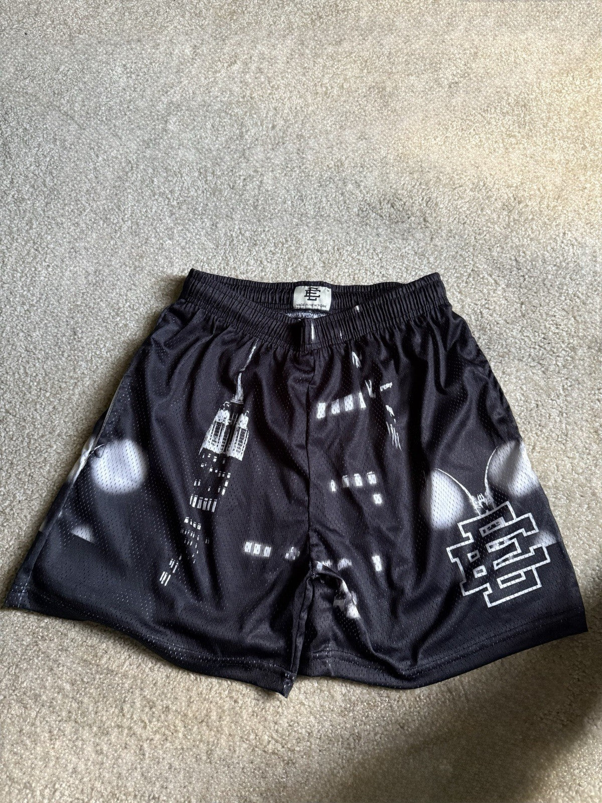 Eric Emanuel Skyline Shorts - Black Size M BRAND NEW✅ | READY TO SHIPS🚚