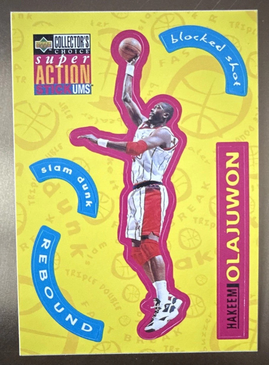 1996-97 Upper Deck Collector's Choice - Superaction Stick 'ums Stickers Series 1