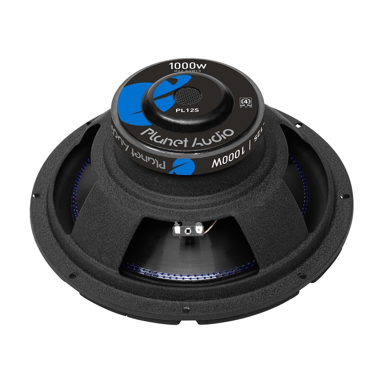 Planet Audio PL12S 12" Woofer, 500W RMS/1000W Max, Single 4 Ohm Voice Coil
