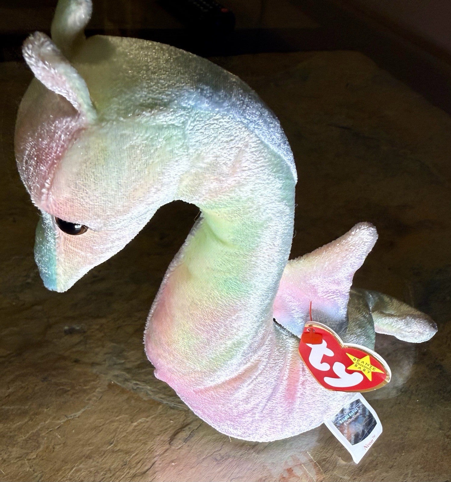Ty Beanie Baby Neon the Seahorse