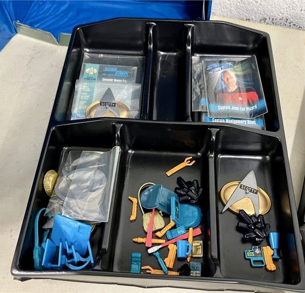 Star Trek The Next Generation Collectors Case and Figures