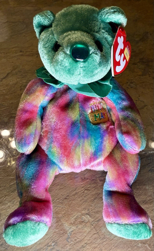 Ty Beanie Baby- May The Birthday Bear