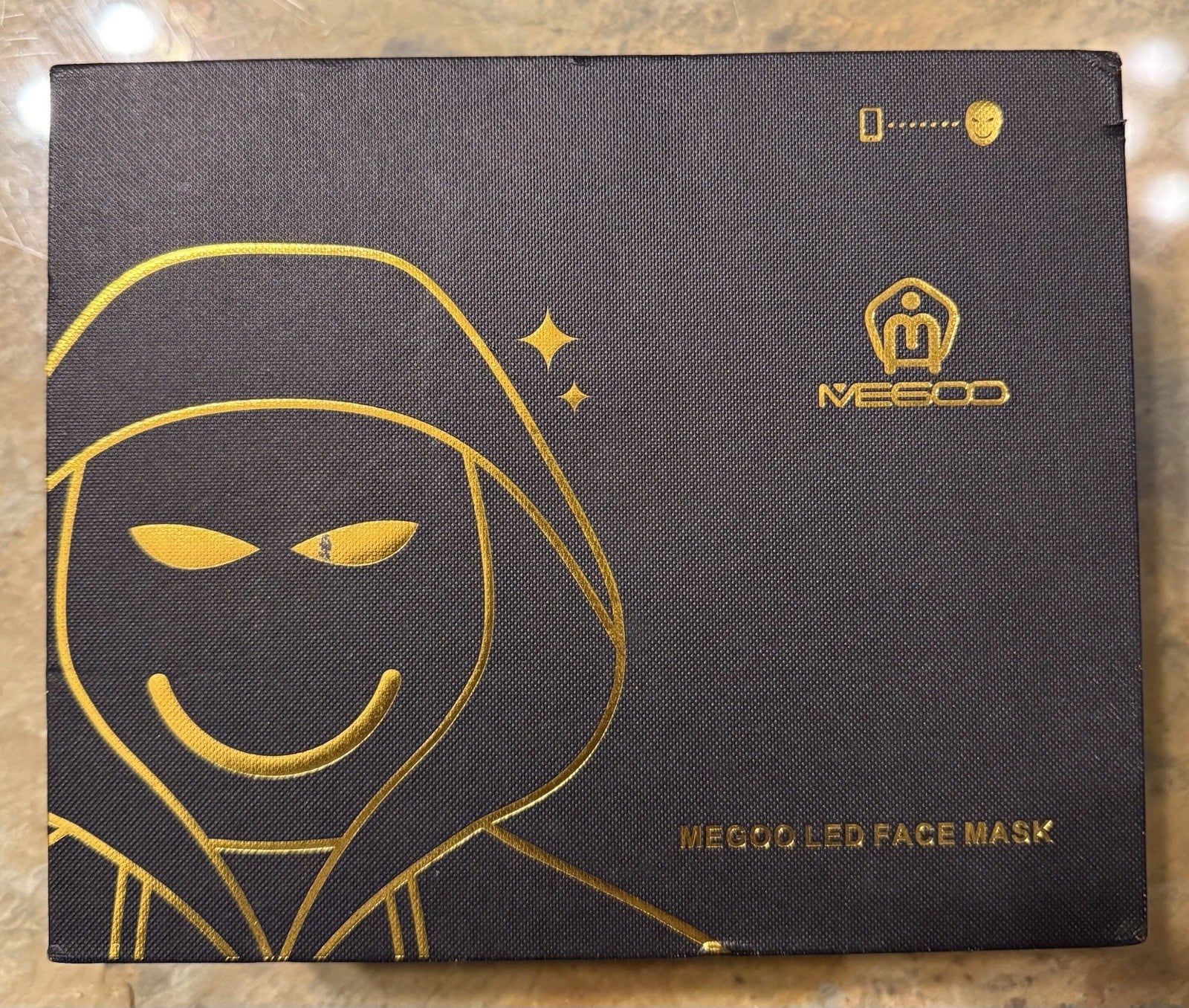 MEGOO Led Mask with Bluetooth Programmable App,Shining Led Light Up Face Mask