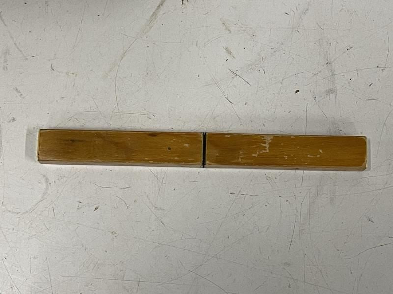 Vintage Floating Fish Knife With Wooden Sheath