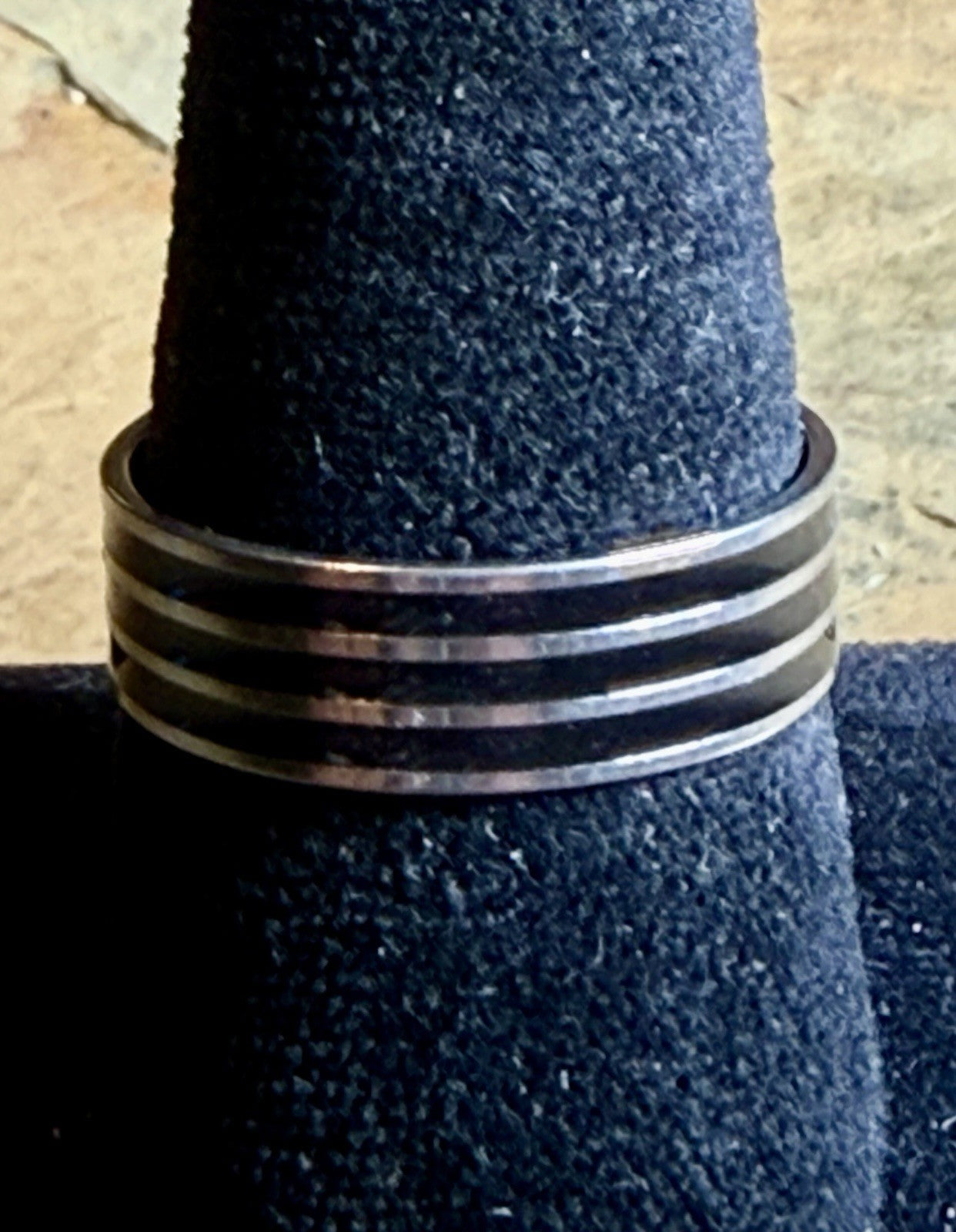 Men’s Stainless Steel Wedding Band -Size 11