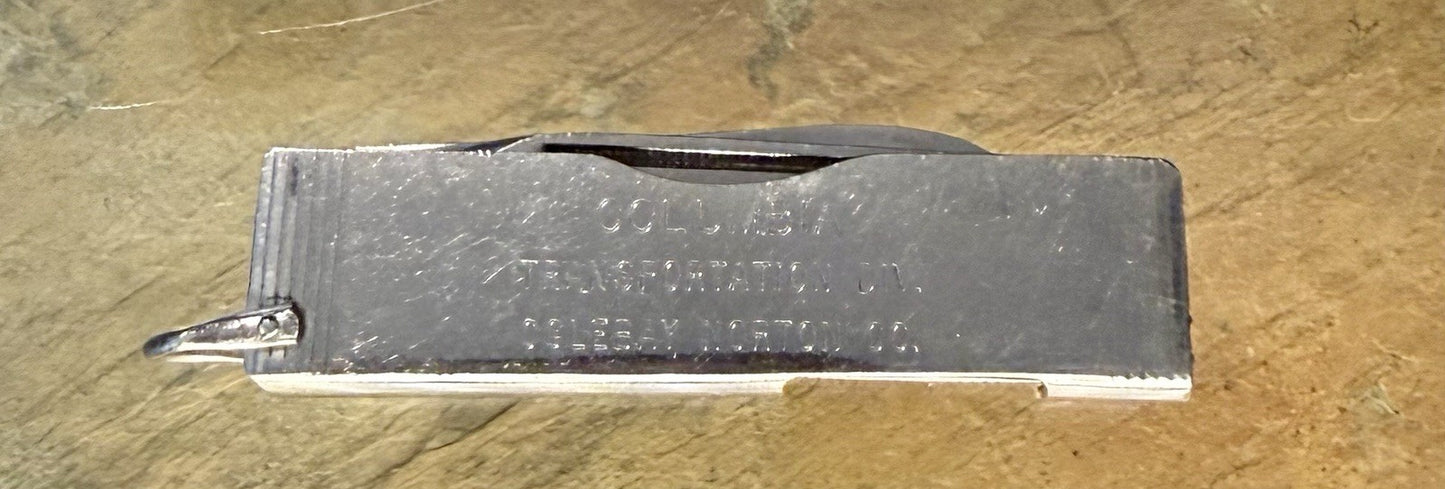 Vintage Pocket Knife- Collins Transformation Co., based in Orange, Massachusetts