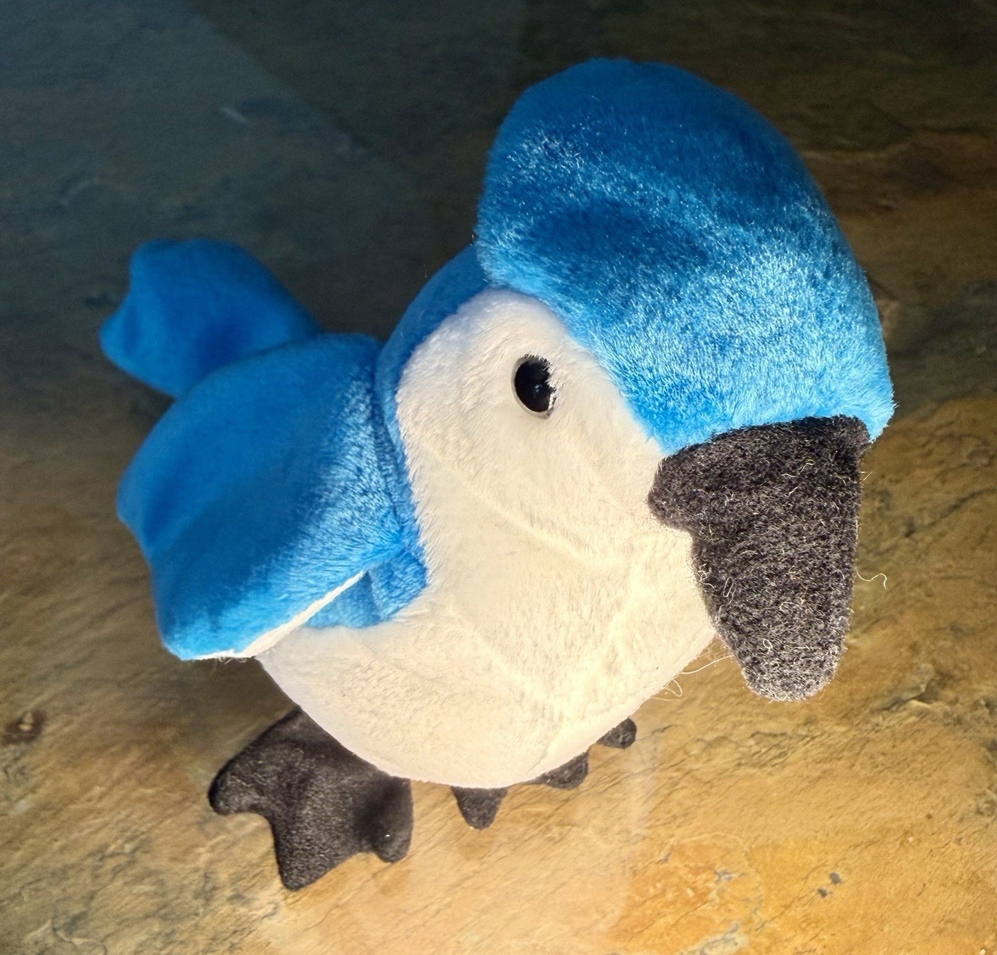 Ty Rocket The Blue Jay Beanie Baby Plush Toy