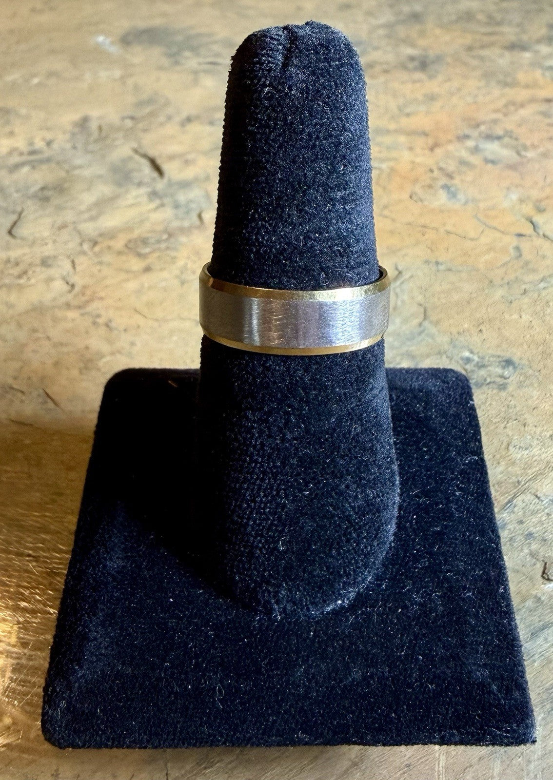 Stainless Steel Wedding Band  - Size 7