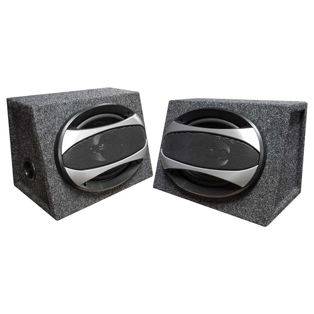 AudioDrift Loaded 6×9″ Speaker Enclosures (Pair)