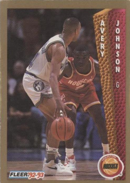 1992-93 Fleer - Avery Johnson #81