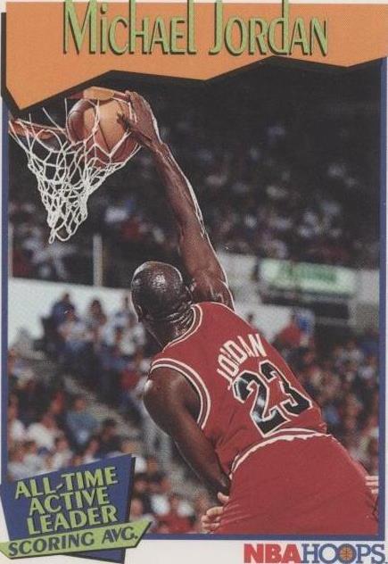 1991-92 NBA Hoops - Michael Jordan #536