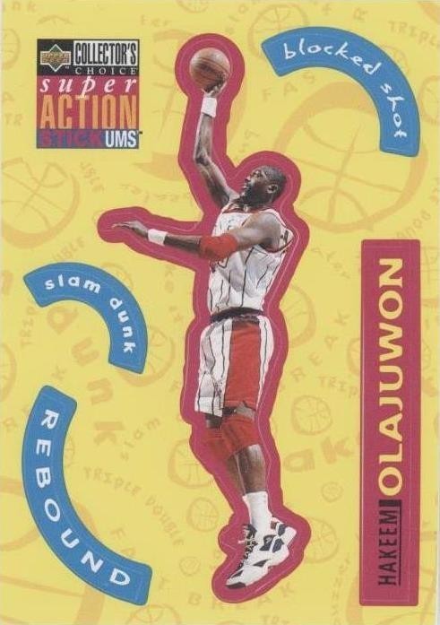 1996-97 Upper Deck Collector's Choice - Superaction Stick 'ums Stickers Series 1