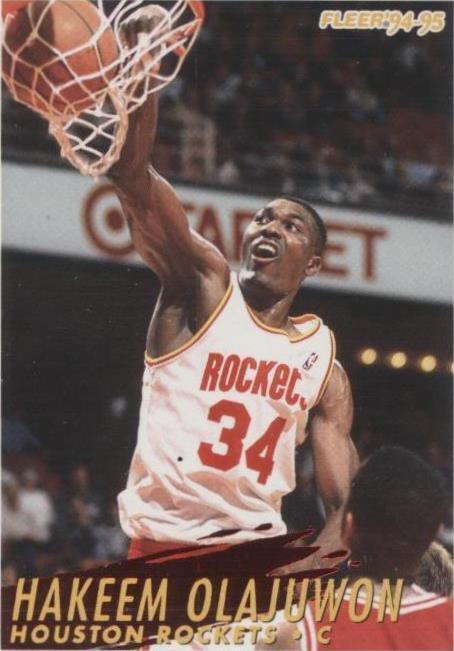 1994-95 Fleer - Hakeem Olajuwon #85