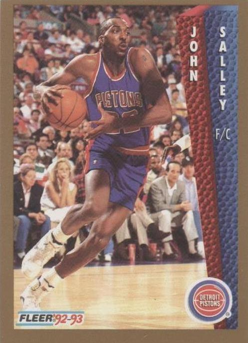 1992-93 Fleer - John Salley #68