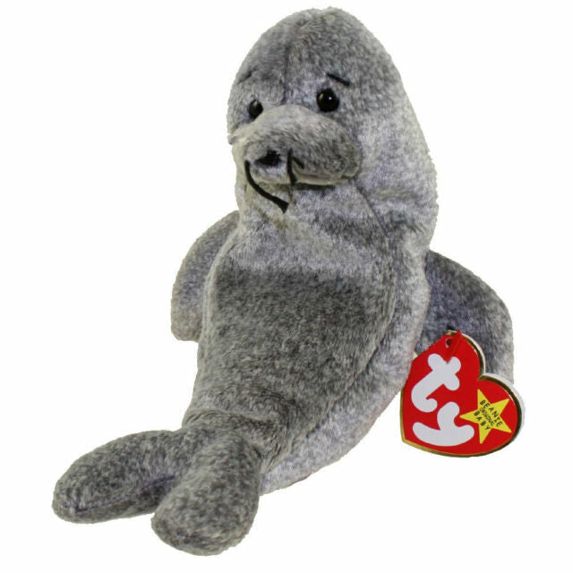 Ty Beanie Baby - SLIPPERY the Seal with tags